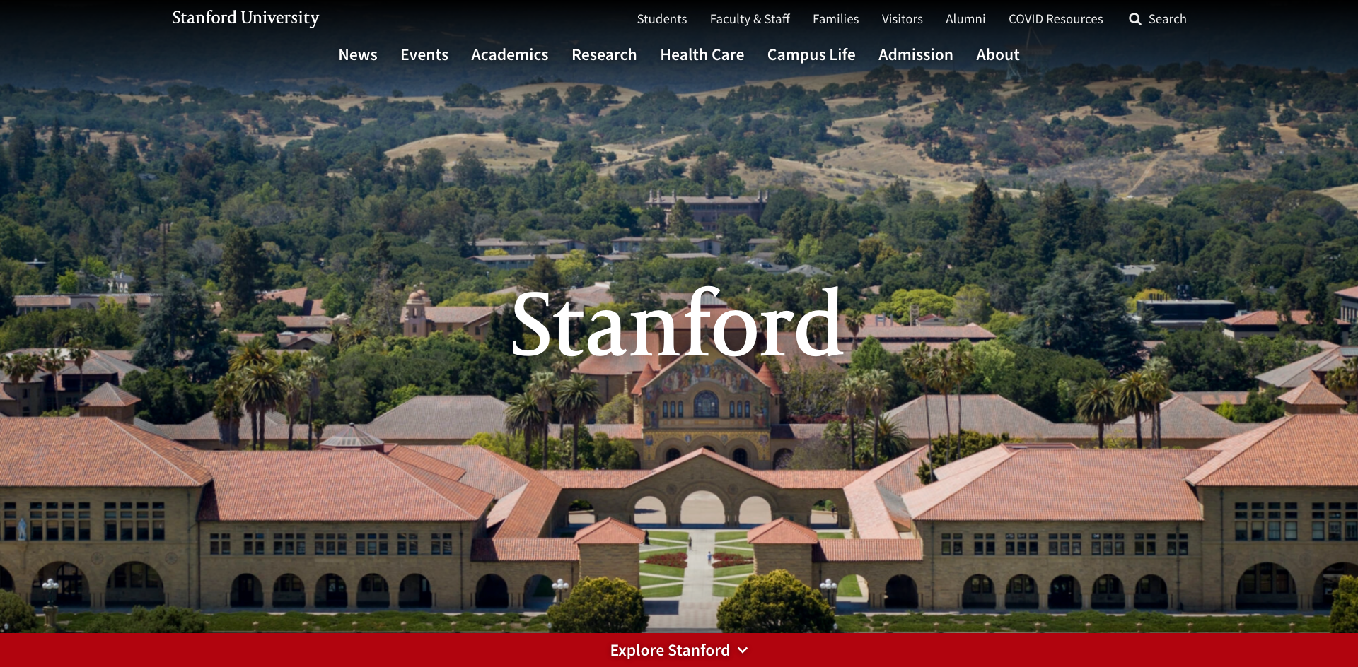 Stanford-University-website